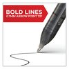 Sharpie Professional Design Roller Ball Pen, Stick, Medium 0.7 mm, Blue Ink, Black Barrel, PK12 PK 2101306